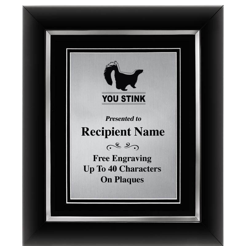 10"Wx12"H SLVR DECOR FRAME PLQ