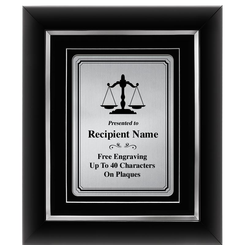 10x12 SLVR METAL PLT DECOR FRM