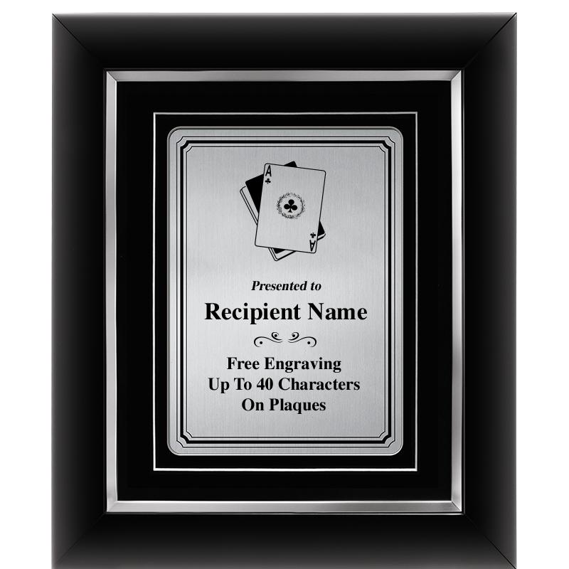 10x12 SLVR METAL PLT DECOR FRM