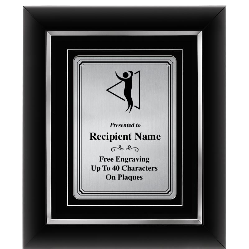 10x12 SLVR METAL PLT DECOR FRM