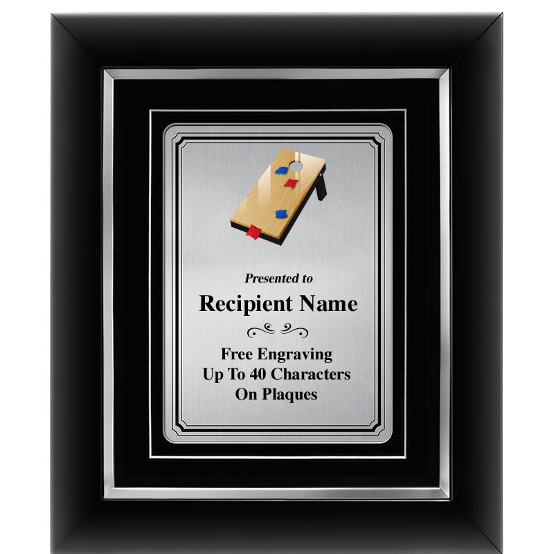 10x12 SLVR METAL PLT DECOR FRM