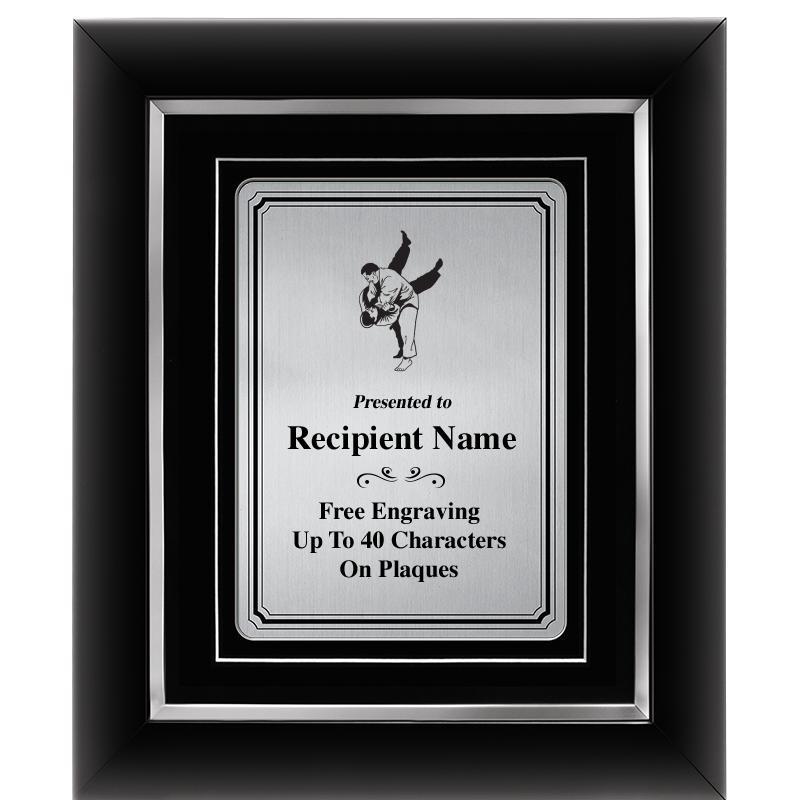 10x12 SLVR METAL PLT DECOR FRM