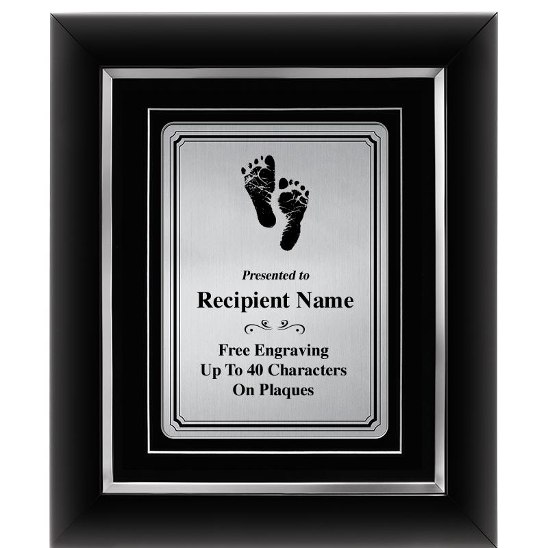 10x12 SLVR METAL PLT DECOR FRM