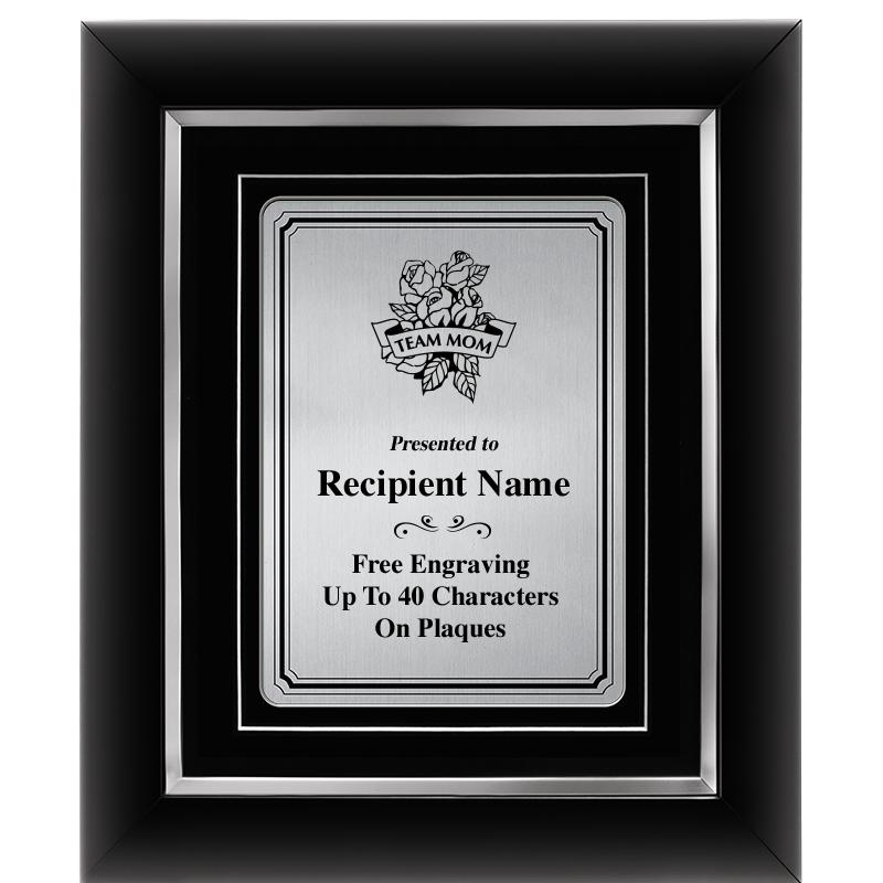 10x12 SLVR METAL PLT DECOR FRM