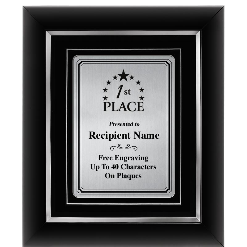 10x12 SLVR METAL PLT DECOR FRM