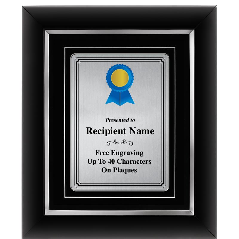 10x12 SLVR METAL PLT DECOR FRM