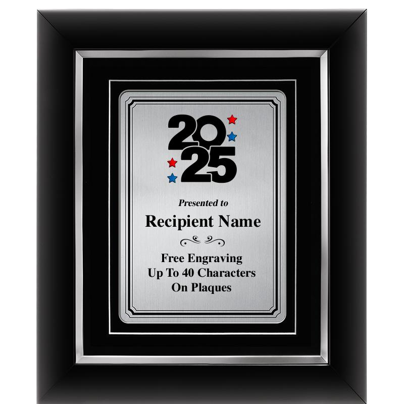 10x12 SLVR METAL PLT DECOR FRM