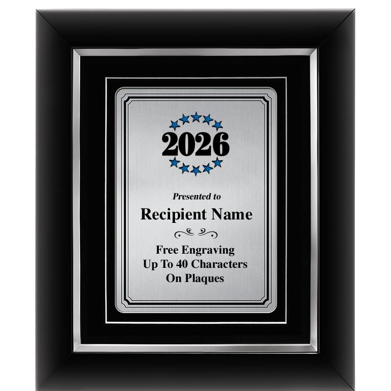 10x12 SLVR METAL PLT DECOR FRM