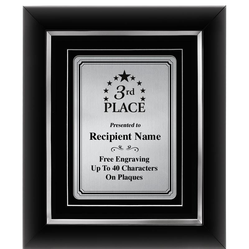 10x12 SLVR METAL PLT DECOR FRM