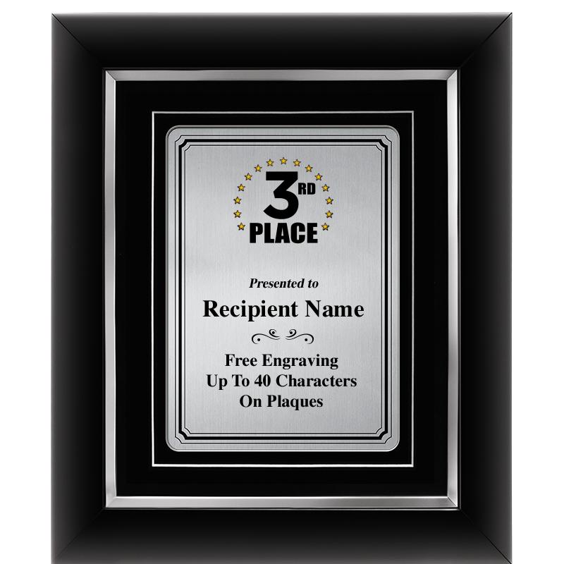 10x12 SLVR METAL PLT DECOR FRM