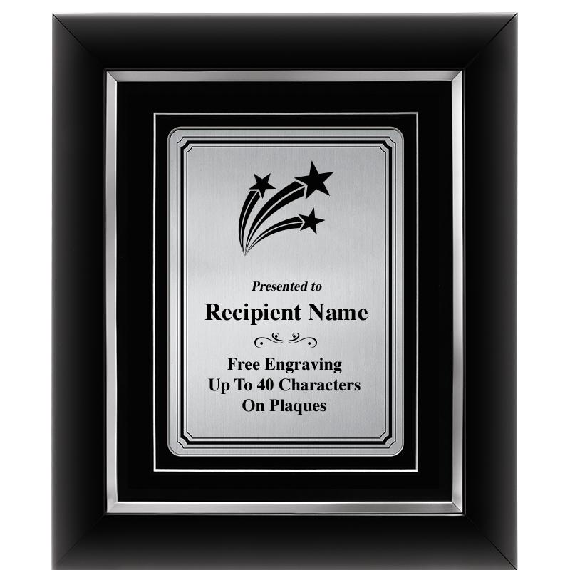 10x12 SLVR METAL PLT DECOR FRM