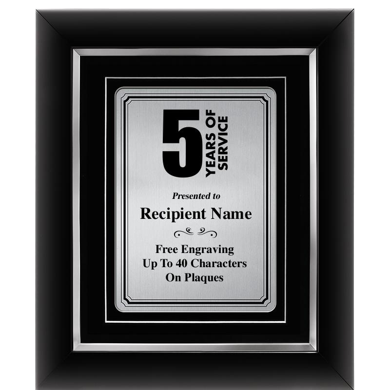 10x12 SLVR METAL PLT DECOR FRM