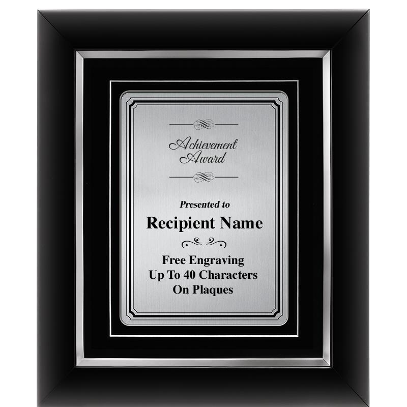 10x12 SLVR METAL PLT DECOR FRM