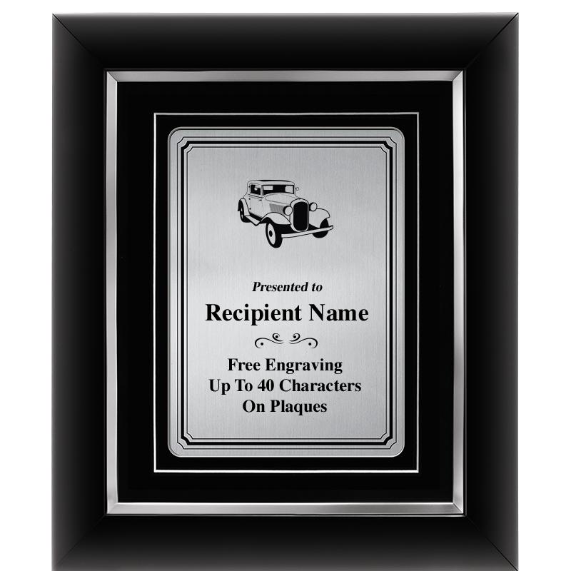 10x12 SLVR METAL PLT DECOR FRM