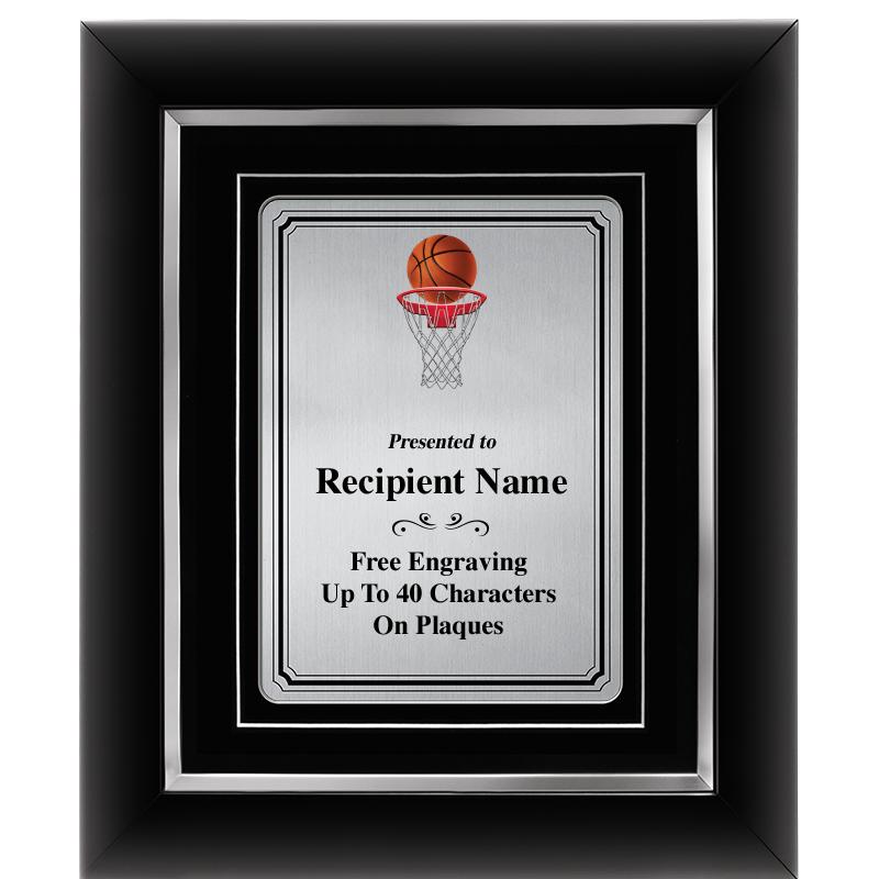 10x12 SLVR METAL PLT DECOR FRM