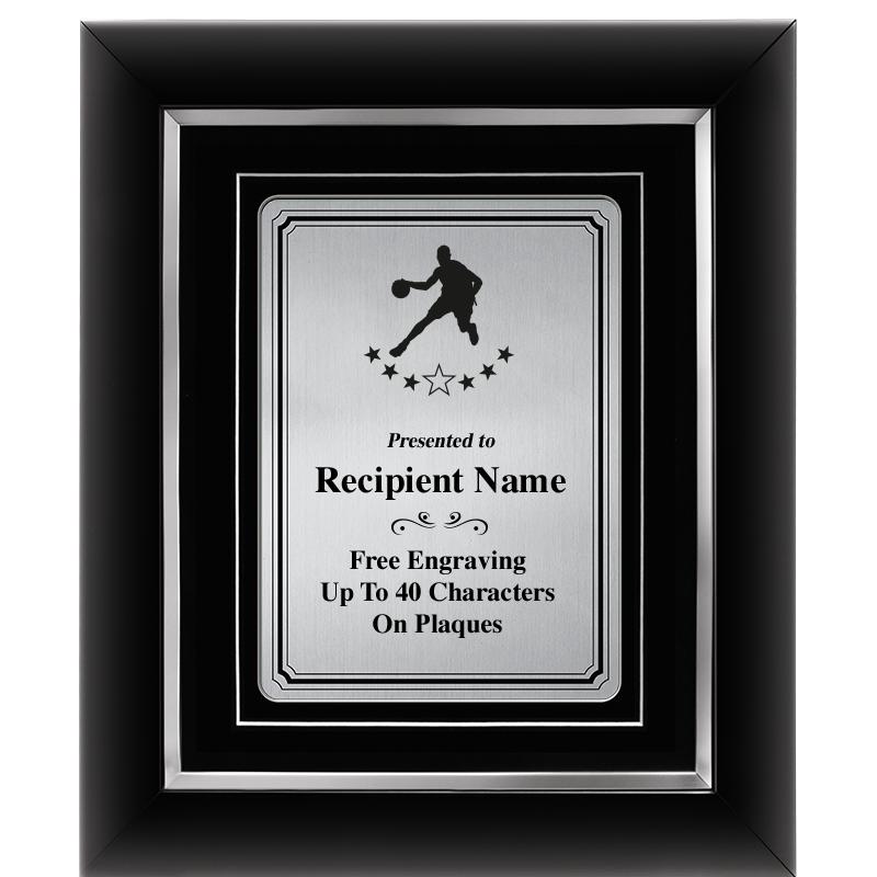 10x12 SLVR METAL PLT DECOR FRM