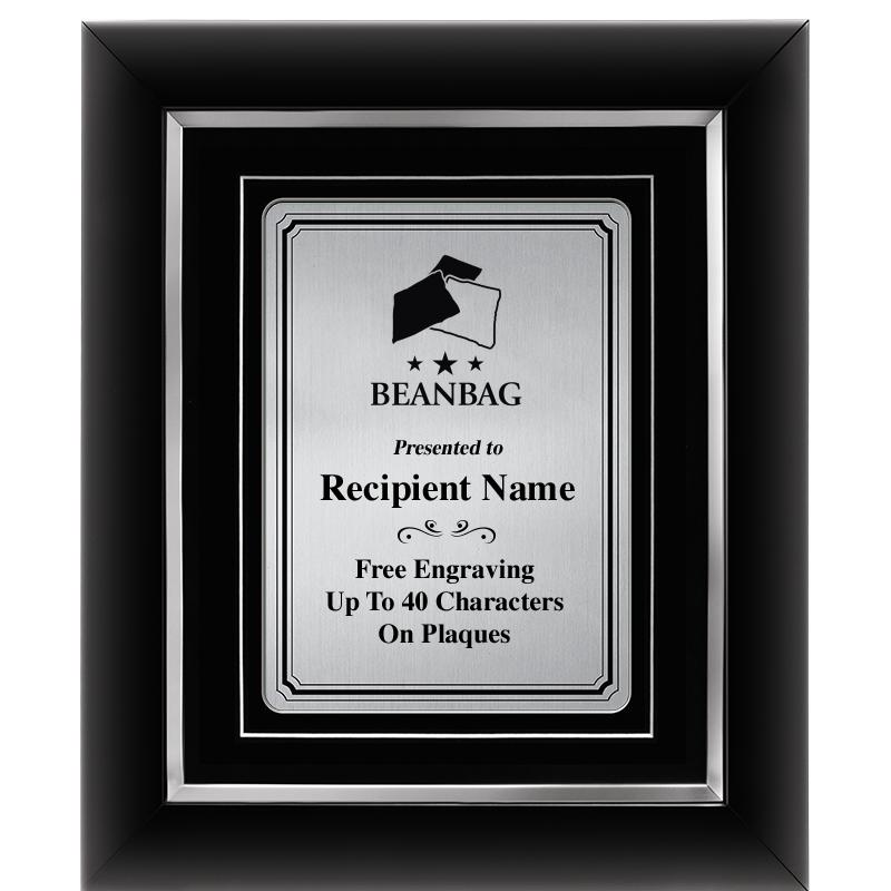 10x12 SLVR METAL PLT DECOR FRM