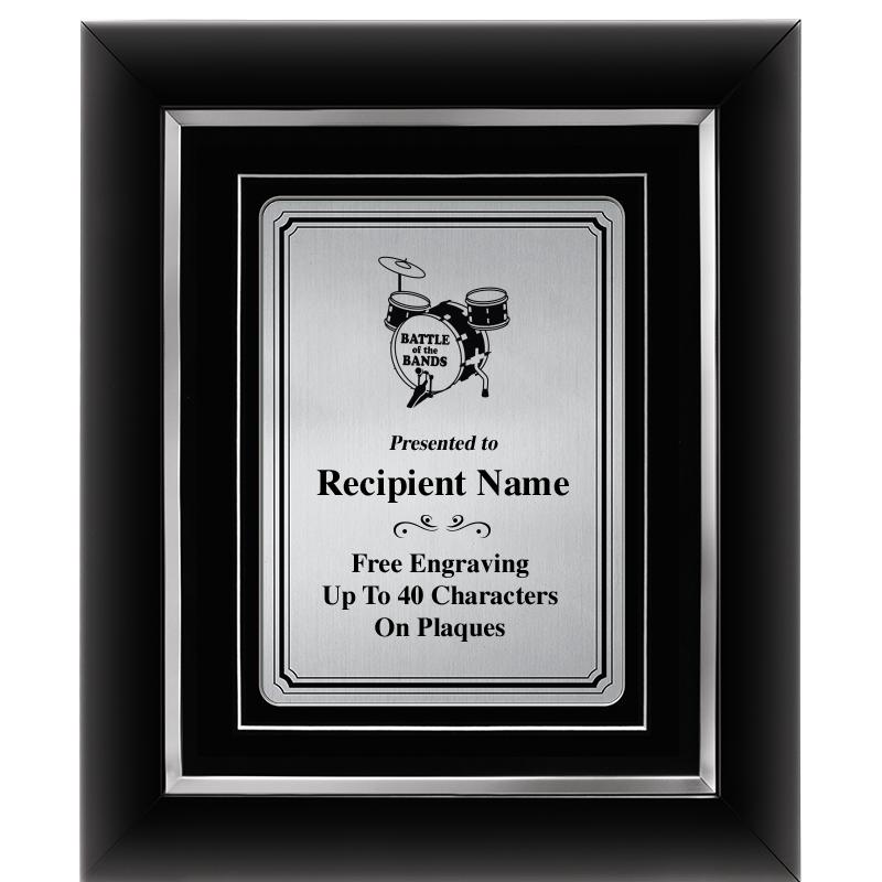 10x12 SLVR METAL PLT DECOR FRM