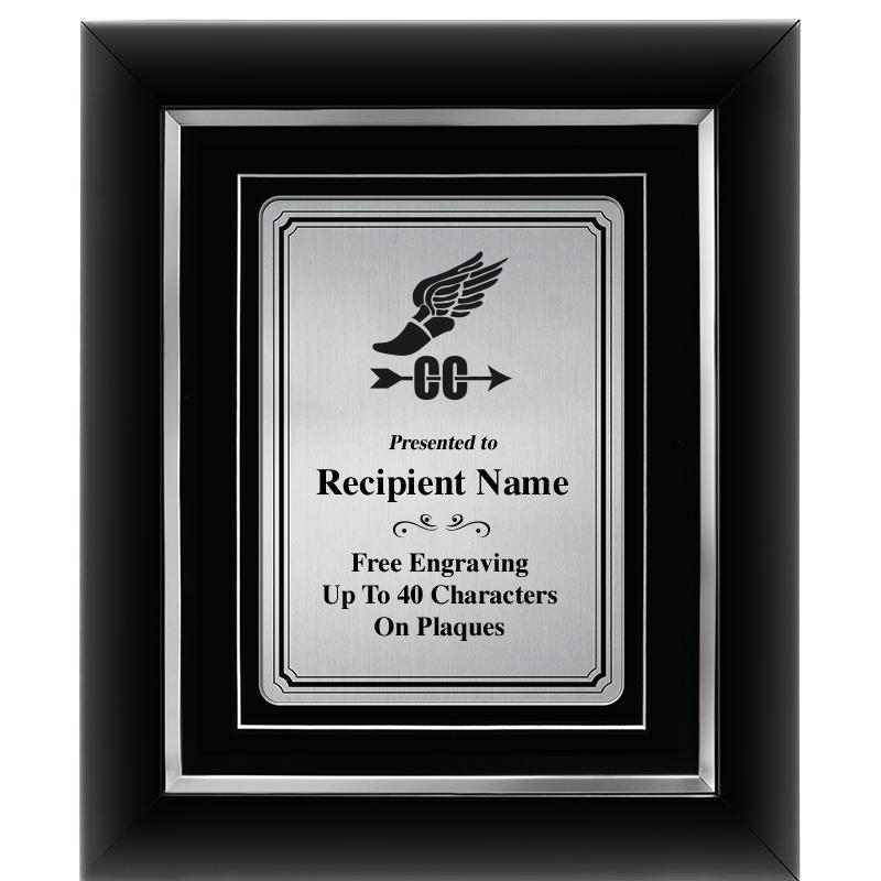 10x12 SLVR METAL PLT DECOR FRM