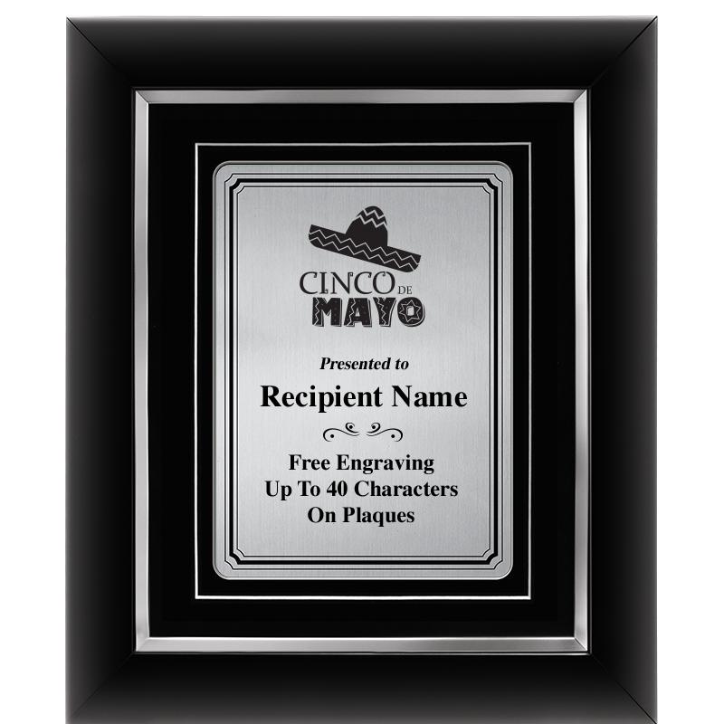 10x12 SLVR METAL PLT DECOR FRM