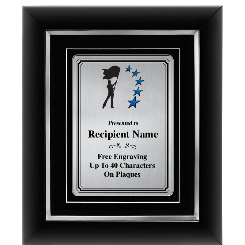 10x12 SLVR METAL PLT DECOR FRM