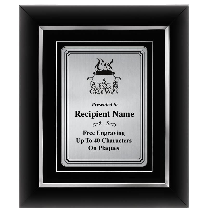 10x12 SLVR METAL PLT DECOR FRM