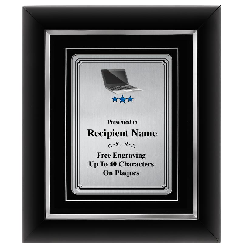 10x12 SLVR METAL PLT DECOR FRM