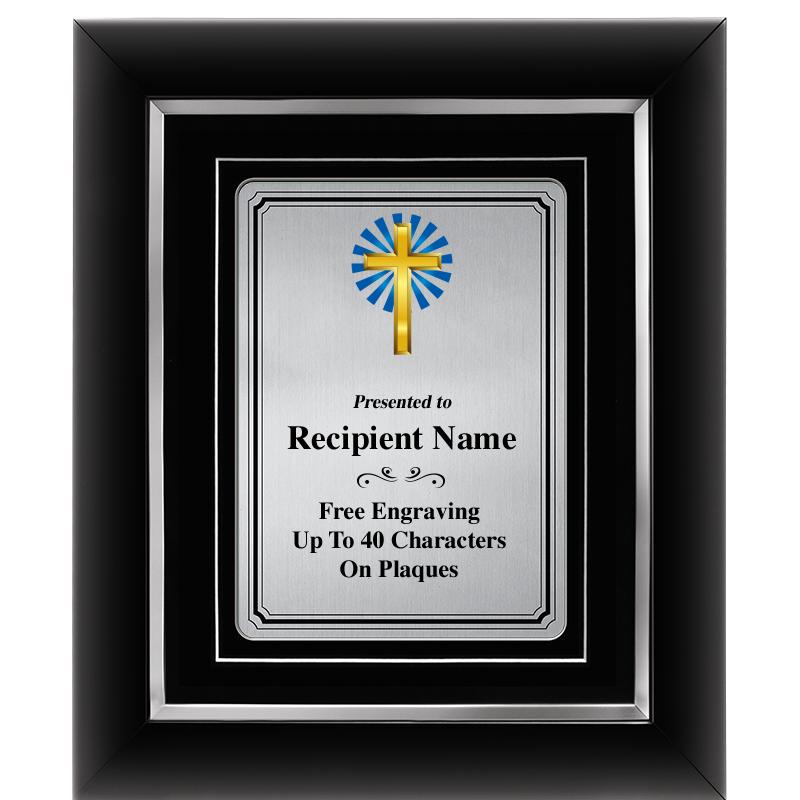 10x12 SLVR METAL PLT DECOR FRM