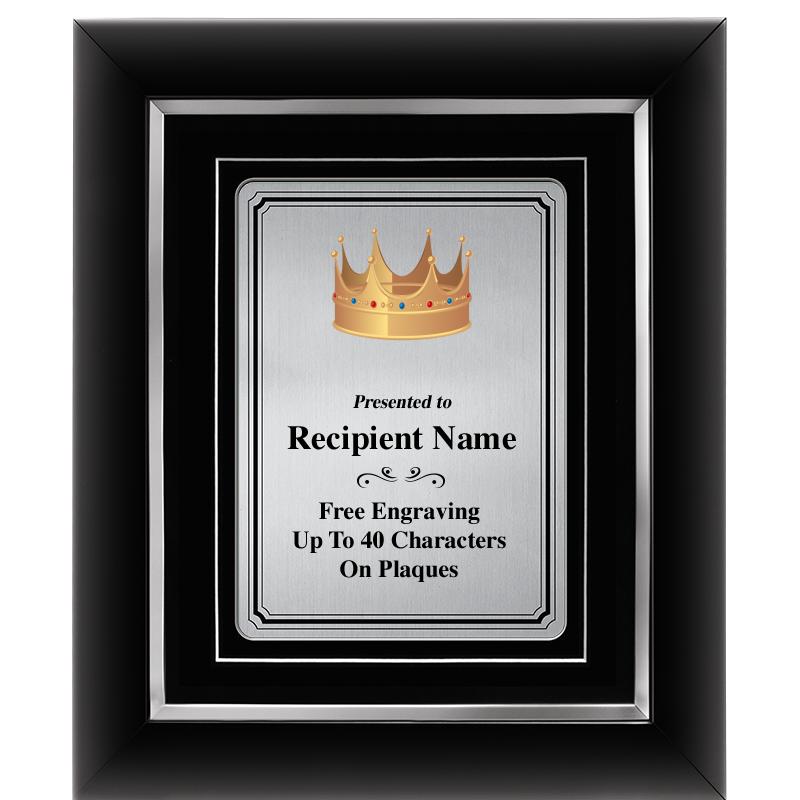 10x12 SLVR METAL PLT DECOR FRM