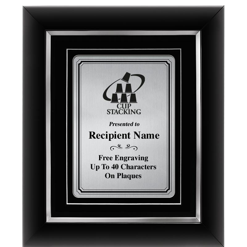 10x12 SLVR METAL PLT DECOR FRM