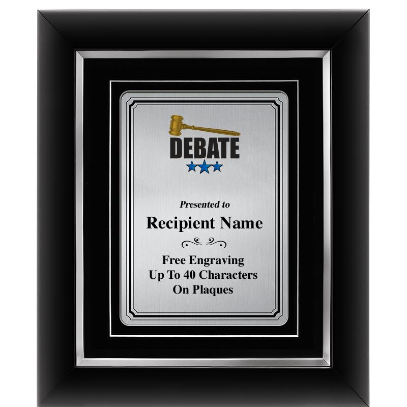 10x12 SLVR METAL PLT DECOR FRM