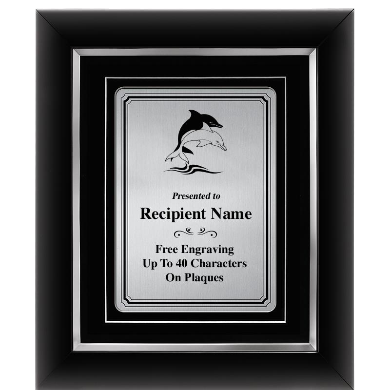 10x12 SLVR METAL PLT DECOR FRM