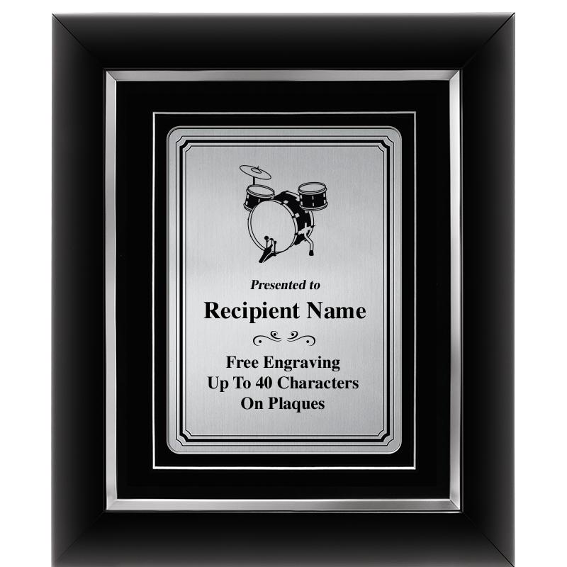 10x12 SLVR METAL PLT DECOR FRM