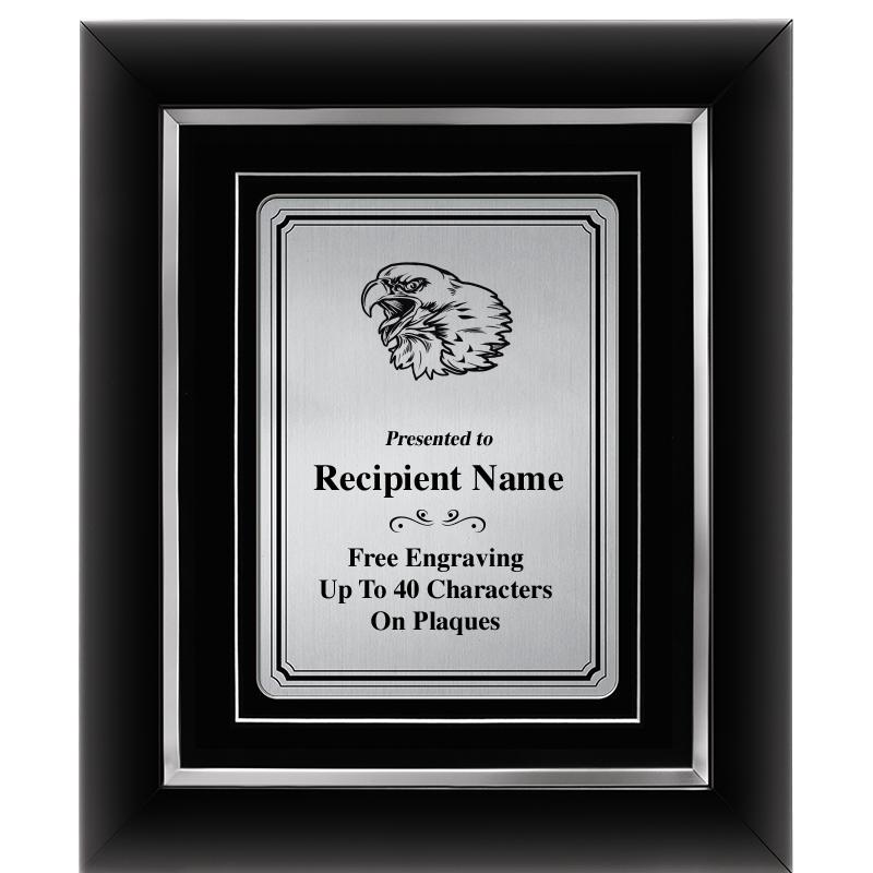 10x12 SLVR METAL PLT DECOR FRM