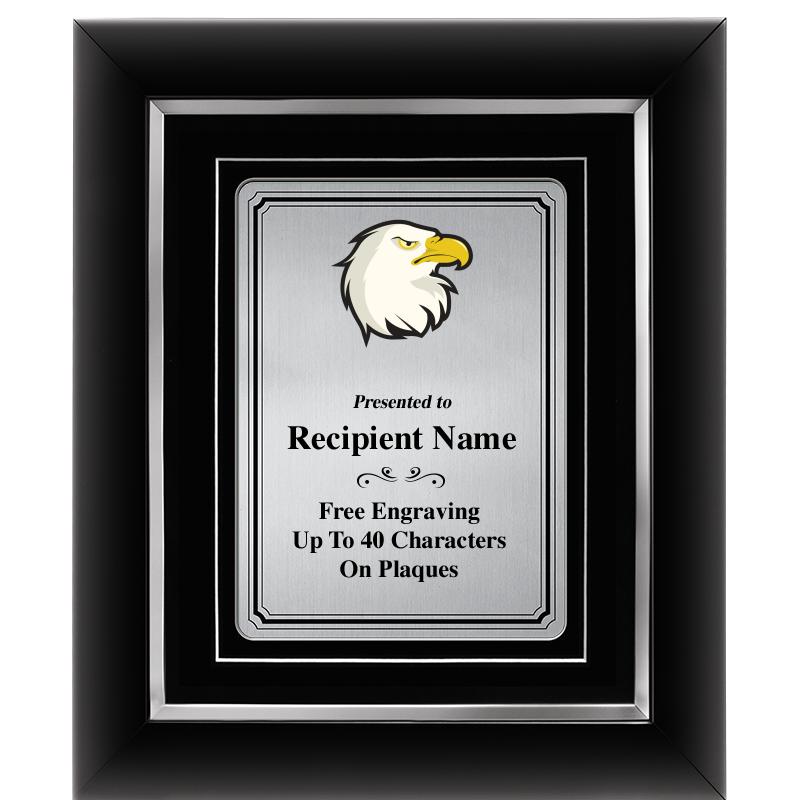 10x12 SLVR METAL PLT DECOR FRM