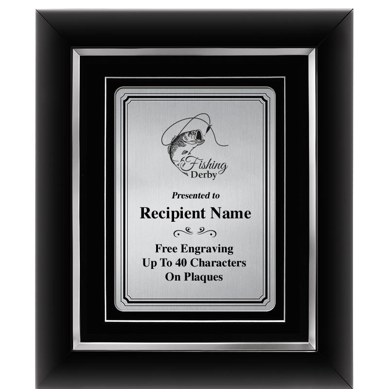 10x12 SLVR METAL PLT DECOR FRM