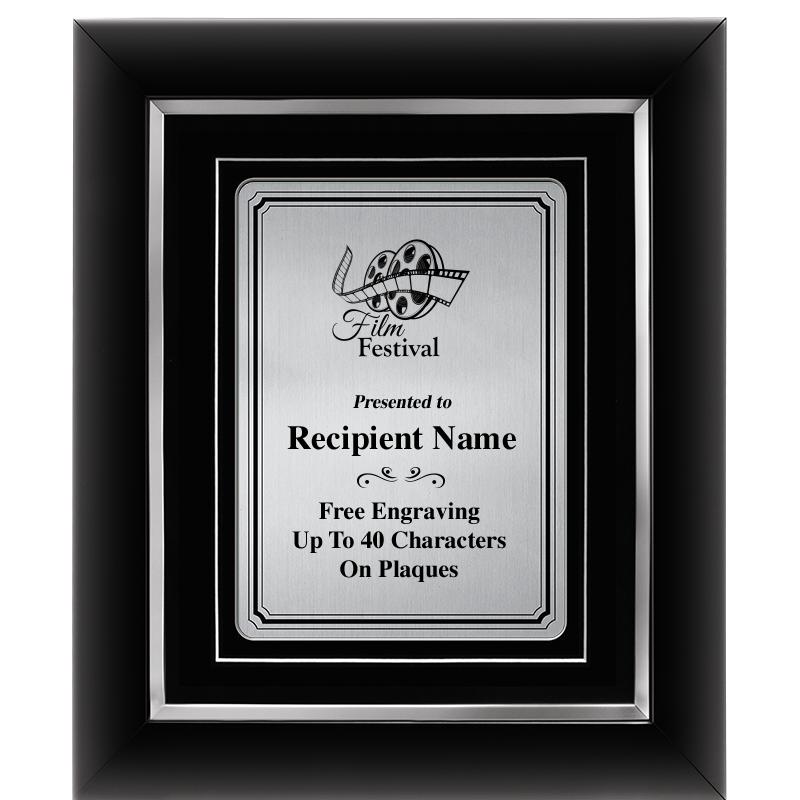 10x12 SLVR METAL PLT DECOR FRM