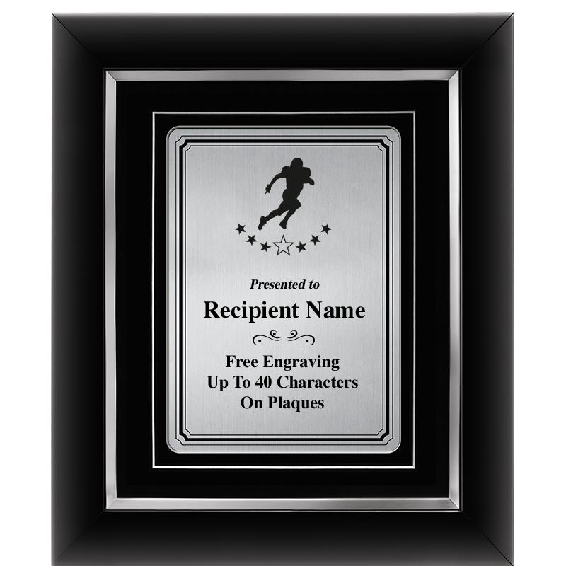 10x12 SLVR METAL PLT DECOR FRM