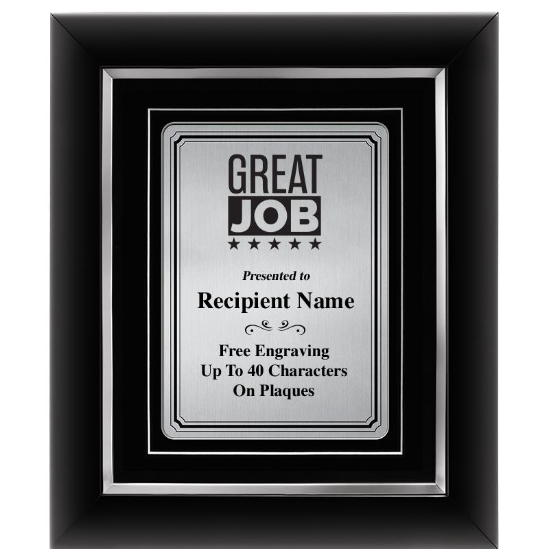 10x12 SLVR METAL PLT DECOR FRM