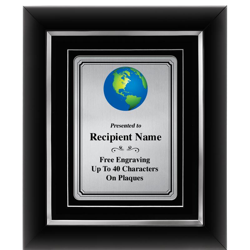 10x12 SLVR METAL PLT DECOR FRM