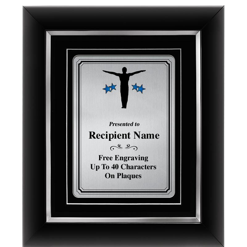 10x12 SLVR METAL PLT DECOR FRM