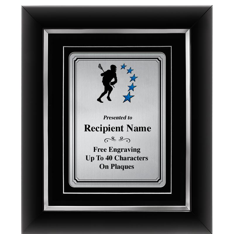 10x12 SLVR METAL PLT DECOR FRM