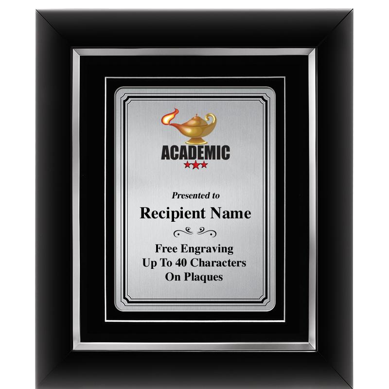 10x12 SLVR METAL PLT DECOR FRM