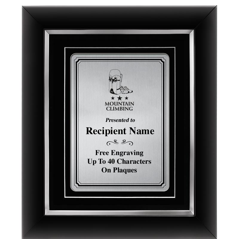 10x12 SLVR METAL PLT DECOR FRM