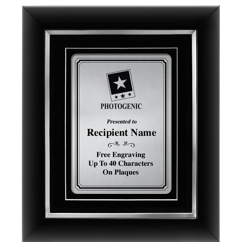 10x12 SLVR METAL PLT DECOR FRM