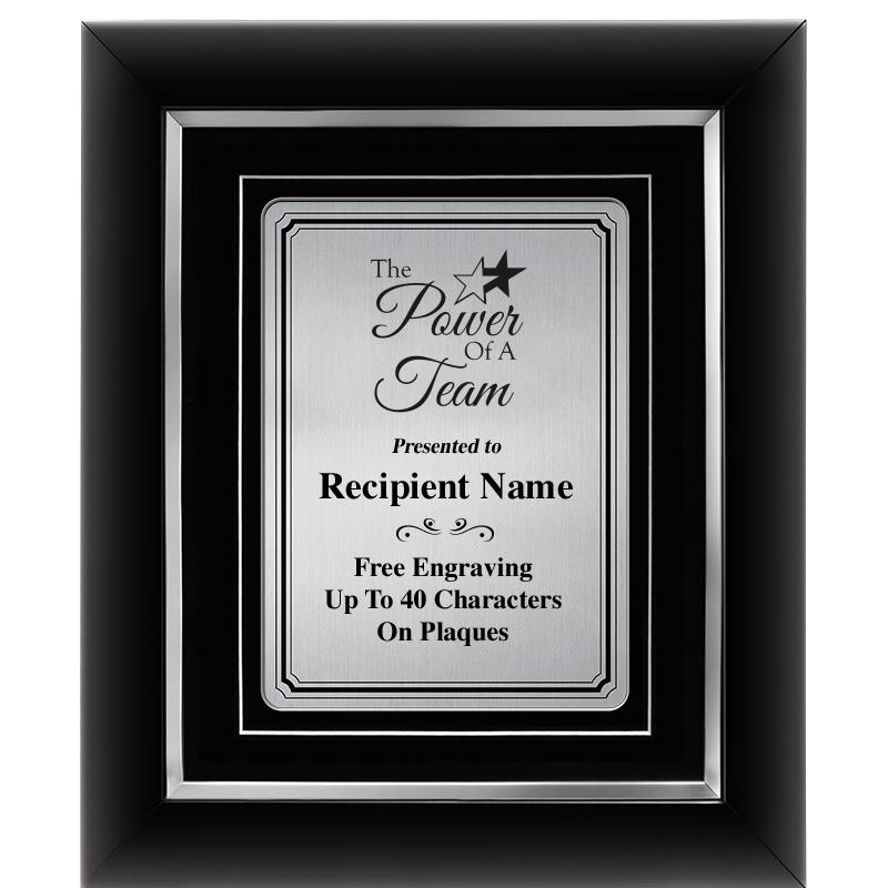 10x12 SLVR METAL PLT DECOR FRM