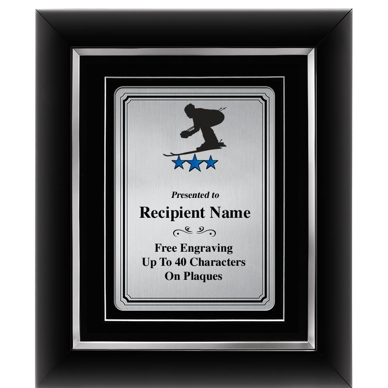10x12 SLVR METAL PLT DECOR FRM