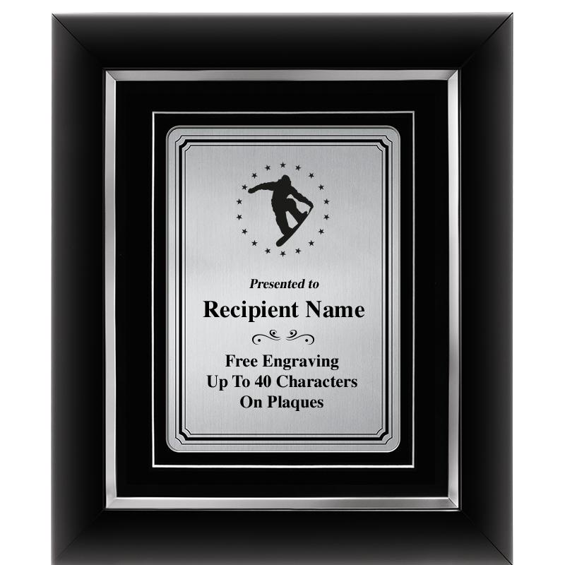 10x12 SLVR METAL PLT DECOR FRM