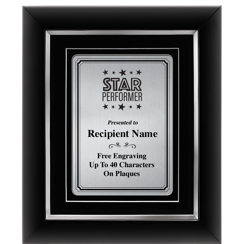 10x12 SLVR METAL PLT DECOR FRM