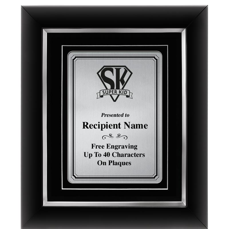 10x12 SLVR METAL PLT DECOR FRM